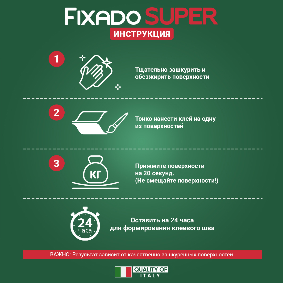 Супер клей, Сверхпрочный. FIXADO SUPER 5гр.-03